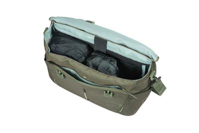 Basil Laptoptas b-safe commuter nordlicht 17 liter 41 x 14 x 32 cm - olijf groen