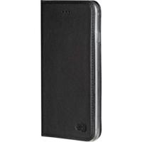 Senza Authentic Leather Booklet Apple iPhone 6/6S Pure Black - thumbnail