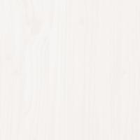 Bedframe massief hout wit 120x190 cm - thumbnail