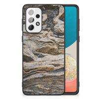 Samsung Galaxy A73 Marmeren Print Telefoonhoesje Steen - thumbnail