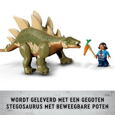 LEGO jurassic world 76965 dinosaurusmissies: stegosaurus ontdekking