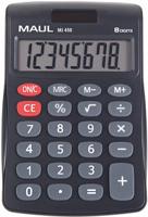 Maul MJ 450 Bureaurekenmachine Zwart Aantal displayposities: 8 werkt op batterijen, werkt op zonne-energie (b x h) 113 mm x 72 mm - thumbnail