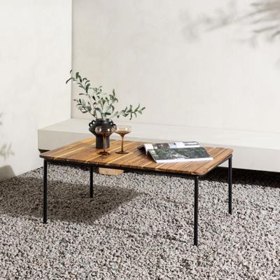 Nohr Loungetafel 'Lakysha' Acacuahout, 100 x 65cm