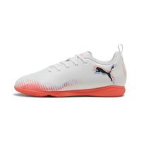PUMA Future 8 Play Zaalvoetbalschoenen (IN) Kids Wit Felrood Blauw - thumbnail