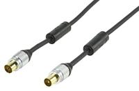 Extra hoge kwaliteit coax kabel M>F [diverse lengtes] - thumbnail