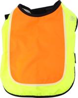 Veiligheidsvest Simi fluo oranje met led licht voor de hond L - thumbnail