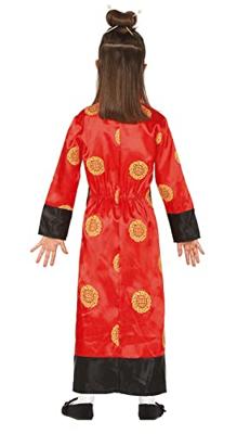 Oosterse Kimono Kostuum Meisje Rood