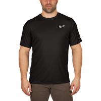 Milwaukee ww ss bl l t-shirt workskin™ warm weather short sleeve black l - 4932493065 - thumbnail