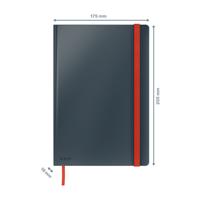 Leitz 44830089 Notitieboek Gelinieerd Grijs Aantal paginas: 80 DIN B5 - thumbnail