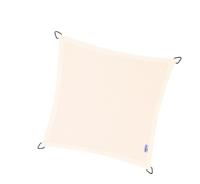 Nesling Coolfit schaduwdoek vierkant gebroken wit 3.6 x 3.6 x 3.6 meter - thumbnail