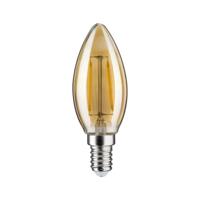 Paulmann 28705 LED-lamp Energielabel F (A - G) E14 Kaars 4.7 W = 37 W Goud (Ø x h) 35 mm x 98 mm 1 stuk(s) - thumbnail