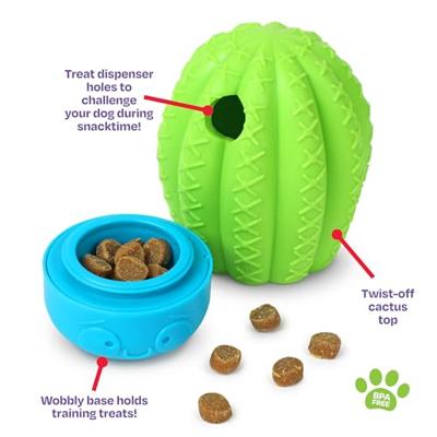 Brightkins cactus surprise treat dispenser