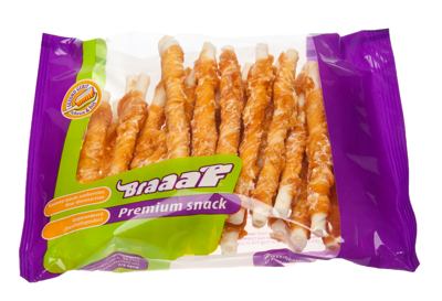Braaaf Roll Sticks Chicken 12.5 Cm (30 Pcs) Braaaf Roll Sticks Chicken 12.5 Cm (30 Pcs)