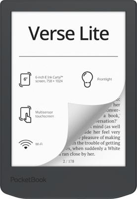 PocketBook Verse Lite E-reader Grijs - thumbnail