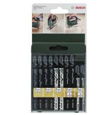 Bosch Accessoires 10-delige decoupeerzaagbladenset T-schacht - 2609256744 Bosch Accessoires 10-delige decoupeerzaagbladenset T-schacht - 2609256744