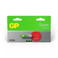 GP Super AAA batterij (potlood) Alkaline 1.5 V 8 stuk(s) - thumbnail