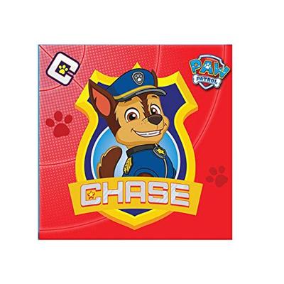 Servetten Paw Patrol Rood (20st)
