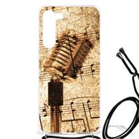 Samsung Galaxy S23 Plus Anti-shock Hoesje met foto Bladmuziek - thumbnail