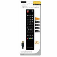 Vivanco UR 40 USB afstandsbediening Zwart, Zilver, 37600 - thumbnail