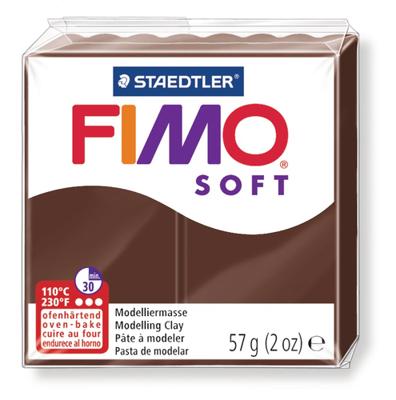 FIMO® soft, chocolate, 57 gr/ 1 doos