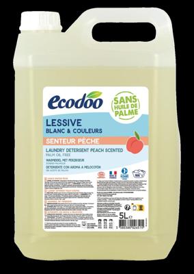 Ecodoo Wasmiddel geconcentreerd perzik bio 5 Liter Ecodoo Wasmiddel geconcentreerd perzik bio 5 Liter