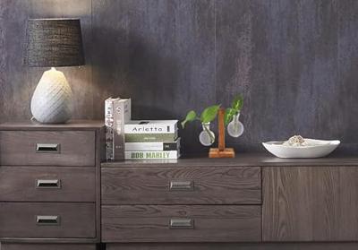 Houten Stekjesvaas - 2 Glaasjes