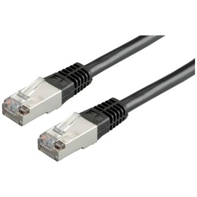 VALUE Patchkabel Cat.6 (Class E) S/FTP (PiMF), zwart, 5 m VALUE Patchkabel Cat.6 (Class E) S/FTP (PiMF), zwart, 5 m