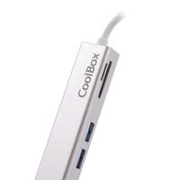 Dockstation CoolBox COO-DOCK-02 Wit - thumbnail