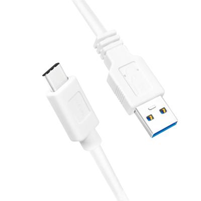 LogiLink CU0173 - USB 3.2 Gen 1x1 aansluitkabel, USB-A naar USB-C™, wit, 0,5 m
