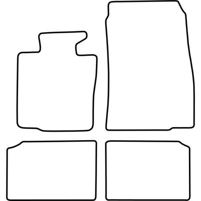 Automatten passend voor Mini Countryman R60 2010- TMBM544