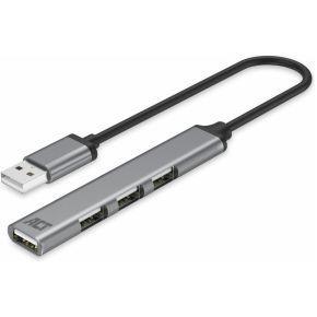 USB-A hub 2.0, 4 port USB-A
