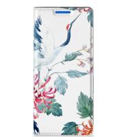 OPPO Reno 6 Pro Plus 5G | Hoesje maken | Bird Flowers - thumbnail