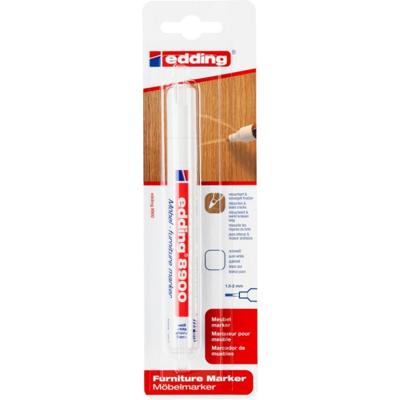 Edding meubelmarker 8900, voor witte meubels, blister van 1 stuk Edding meubelmarker 8900, voor witte meubels, blister van 1 stuk