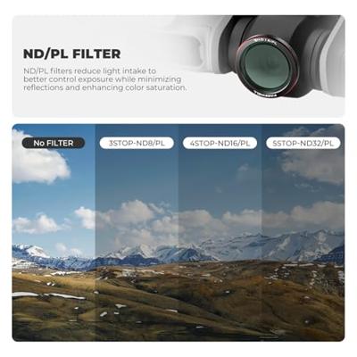 Freewell DJI Neo 2 Magnetic ND/PL Filters Bright Day - 3 Pack