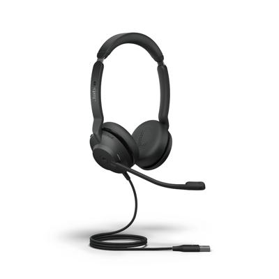 Jabra Evolve2 30 Headset Bedraad Hoofdband Kantoor/callcenter USB Type-A Zwart