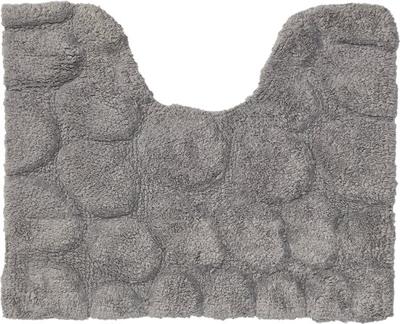 Toiletmat Sealskin Pebbles Katoen 60x50 cm Grijs Toiletmat Sealskin Pebbles Katoen 60x50 cm Grijs