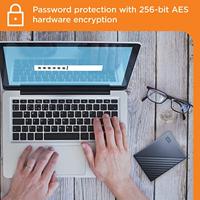 WD My Passport Ultra 2 TB Externe harde schijf (2,5 inch) USB-C Blauw WDBC3C0020BBL-WESN - thumbnail