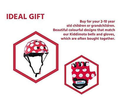 Kinder Fietshelm Red Dotty Medium (53 - 58 cm)