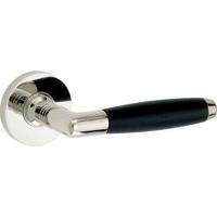 Artitec Deurkruk op rozet Ton ebben/Vivo glans nikkel - thumbnail