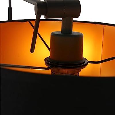 Steinhauer vloerlamp met kap Anne Lighting Linstrøm - zwart / goud