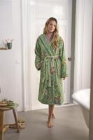 Pip Studio Pip Studio Secret Garden Bathrobe Green XXL - thumbnail