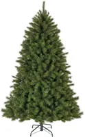 Malmo spruce kunstkerstboom dia. 136-H210 cm groen/wit Everlands - Everlands - thumbnail