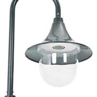 Paalverlichting tuin E27 120 cm aluminium donkergroen - thumbnail
