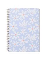 HEMA Plakboek A4 bloemen - thumbnail