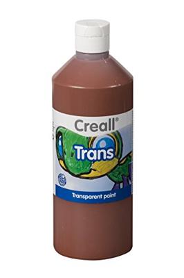 Creall transparante verf bruin, 500ml