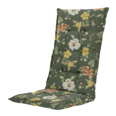 Kussen hoog 123x50cm Outdoor+ julliet groen