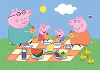 Clementoni maxi puzzel peppa pig, 24st. - thumbnail