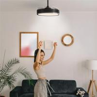 Plafondventilator Universal Blue Zwart - thumbnail