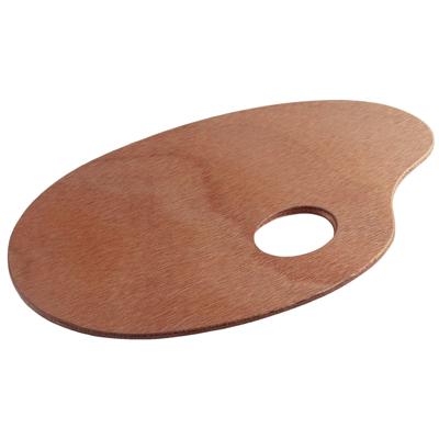 Talens palet hout ovaal 16x25cm