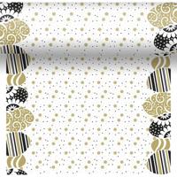 Duni dunicel 3-in-1 tafelloper easter ornaments 40x480cm wit - thumbnail